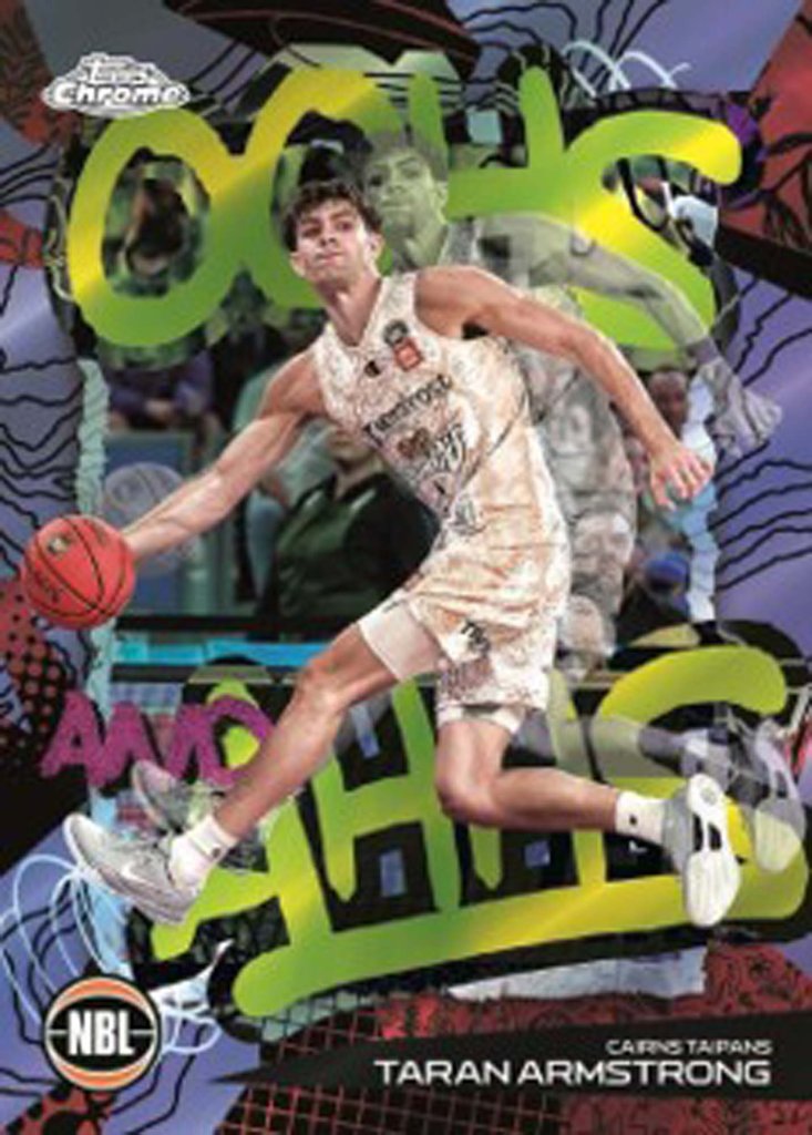 TOPPS Chrome NBL 2024/2025 Basketball Trading Cards - Mega Pack Box