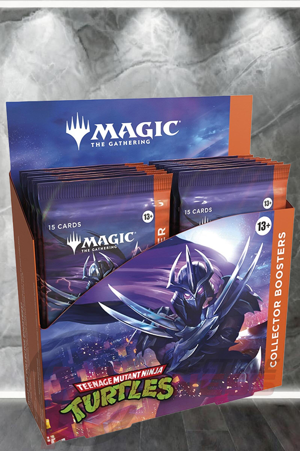 Magic the Gathering Teenage Mutant Ninja Turtles Collector Booster Box Magic the Gathering Teenage Mutant Ninja Turtles Collector Booster Box