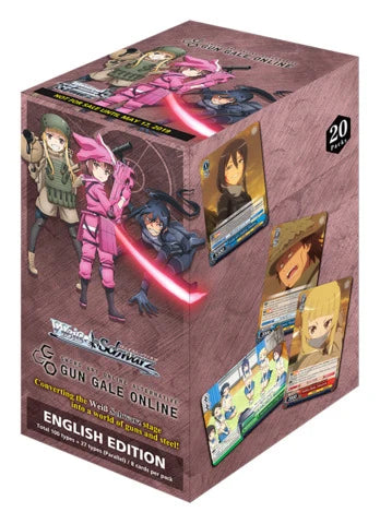 Weiss Schwarz Sword Art Online Alternative - Gun Gale Online REPRINT - Booster Box