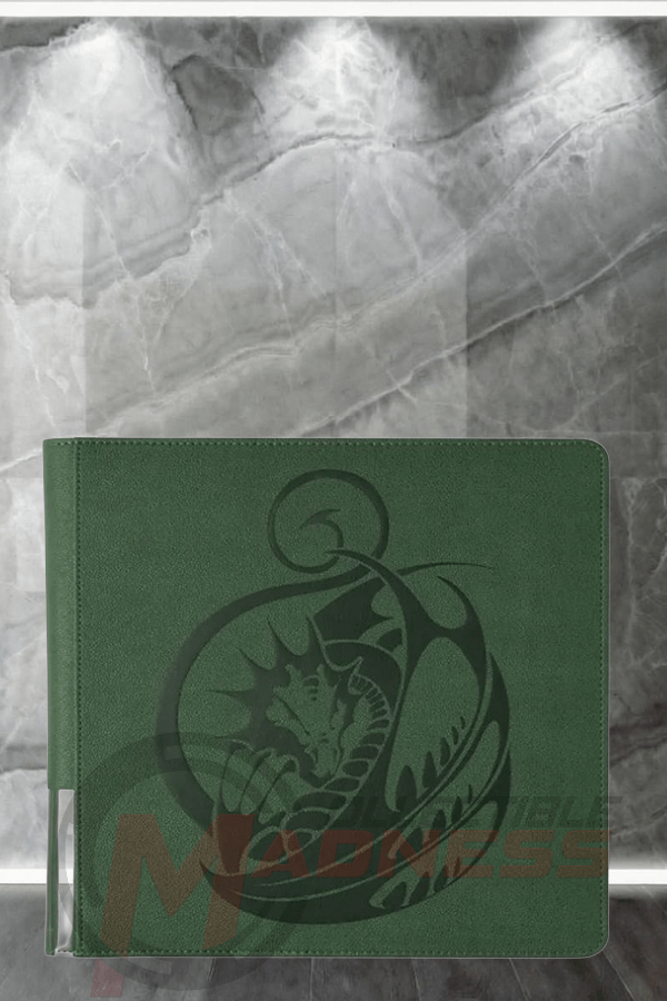 Dragon Shield: XL Zipster Binder – Forest Green