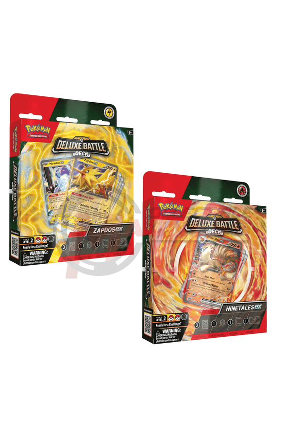 Pokemon - TCG - Ninetales ex & Zapdos ex Deluxe Battle Deck