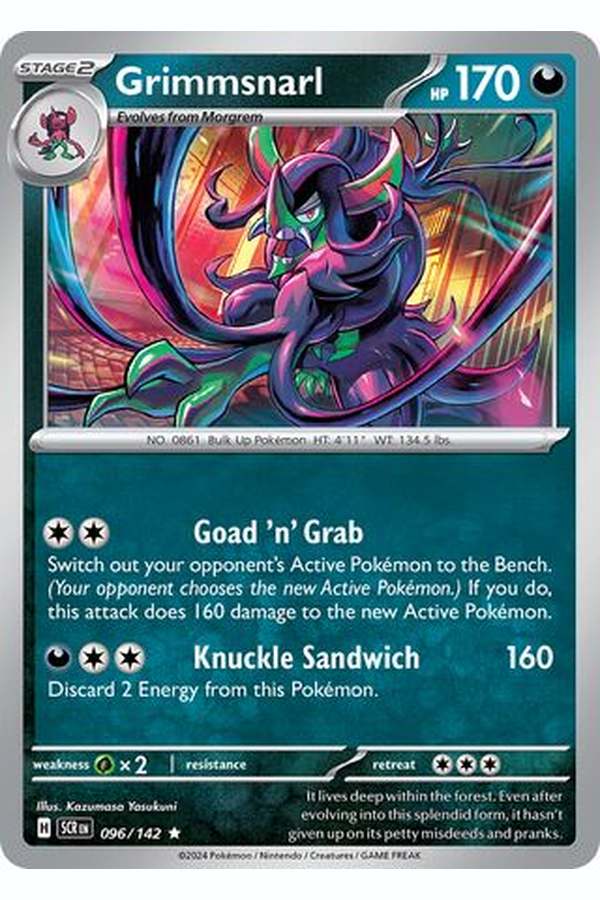 096/142 Grimmsnarl - Rare Holo