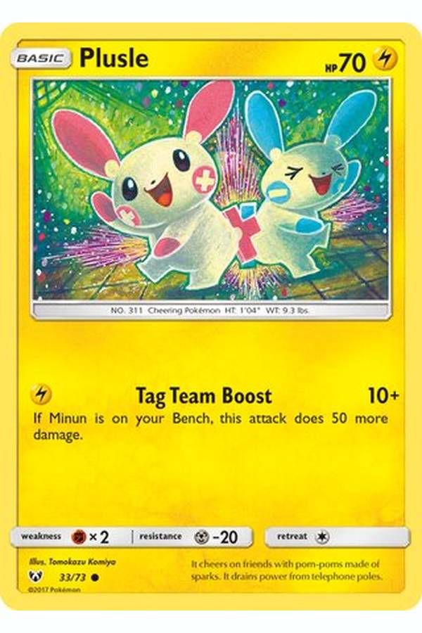 33/73 Plusle - Common