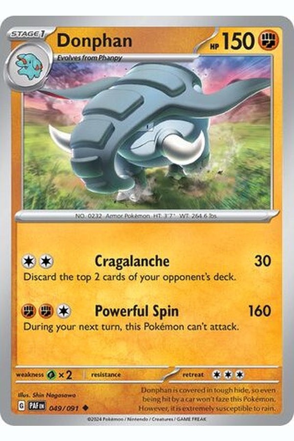 049/091 Donphan - Uncommon