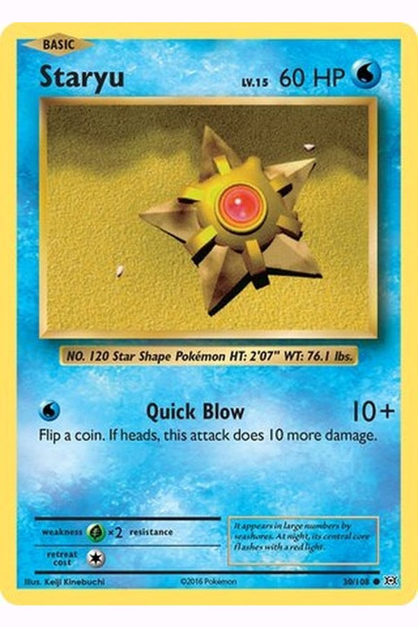 030/108 Staryu - Common