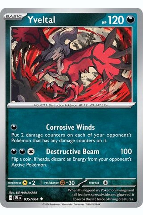 035/064 Yveltal - Uncommon Reverse Holo