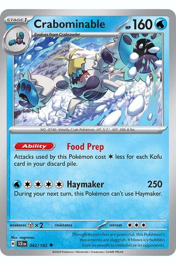 042/142 Crabominable - Uncommon