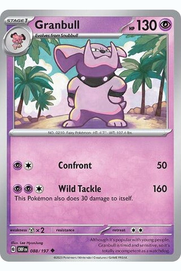 088/197 Granbull - Uncommon Reverse Holo