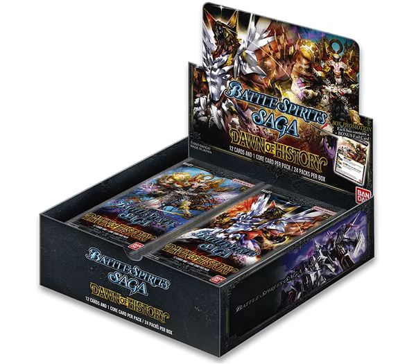 Battle Spirits Saga Card Game Set 01 Dawn of History Booster Box - Collectible Madness