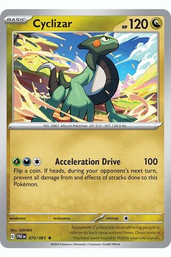 070/091 Cyclizar - Rare Holo