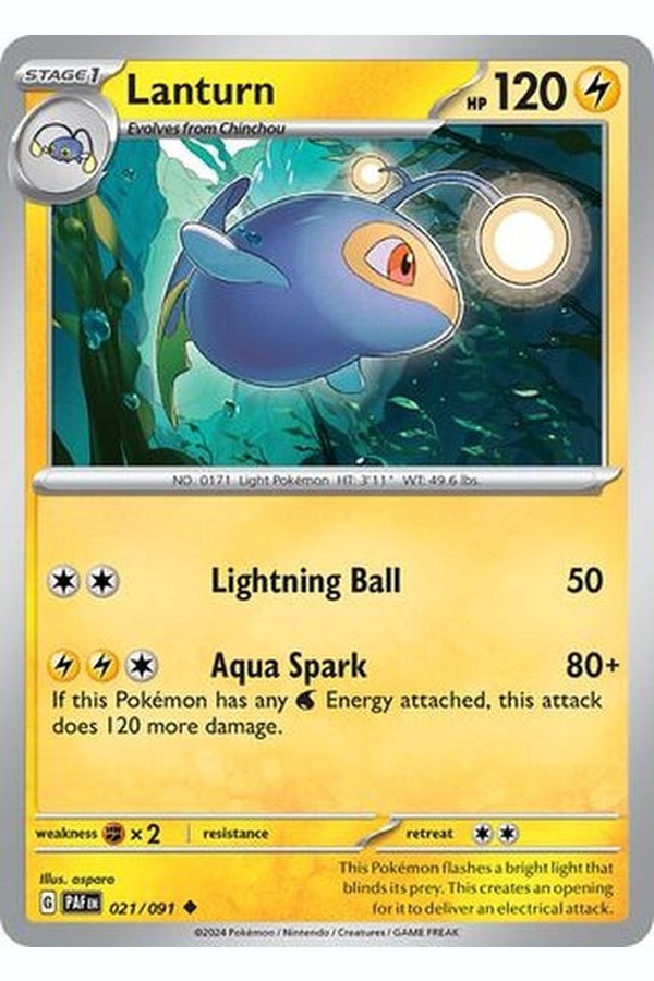 021/091 Lanturn - Uncommon