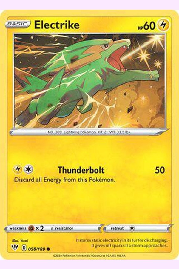058/189 Electrike - Common - Collectible Madness