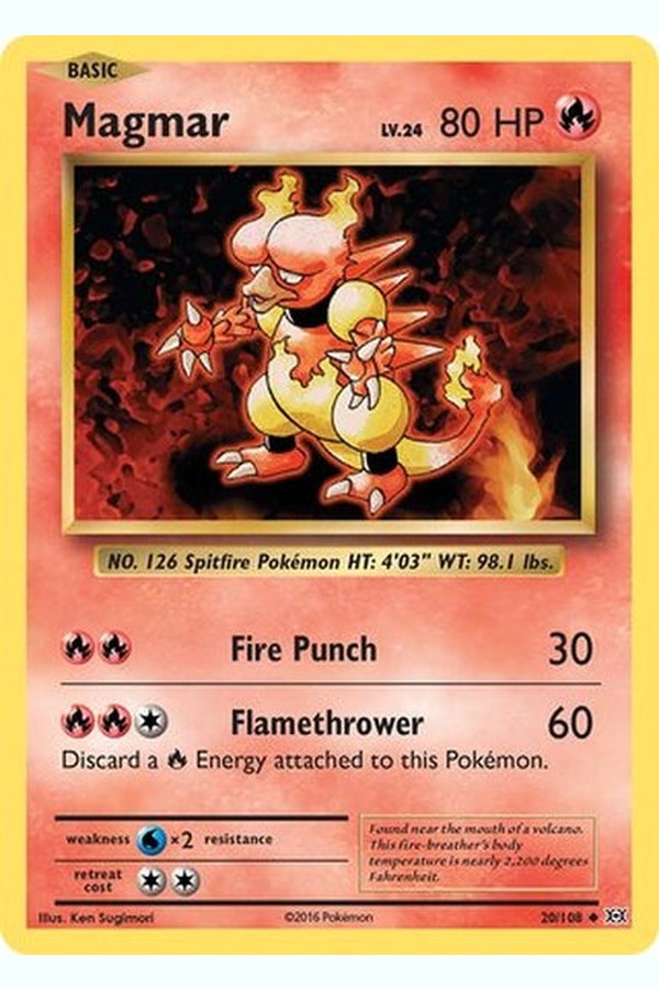020/108 Magmar - Uncommon
