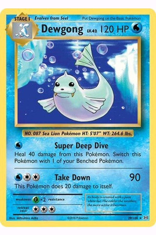 029/108 Dewgong - Rare