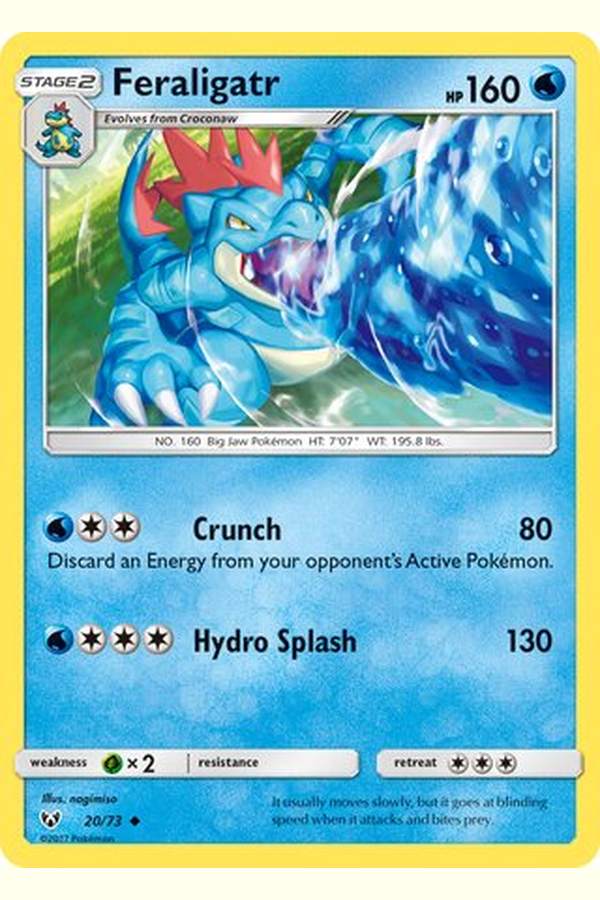 20/73 Feraligatr - Uncommon