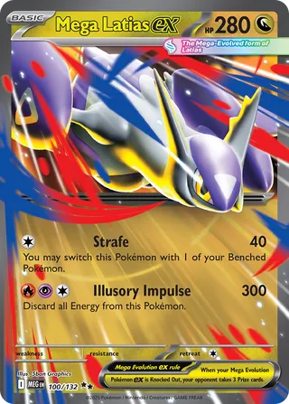100/132 Mega Latias ex - Double Rare