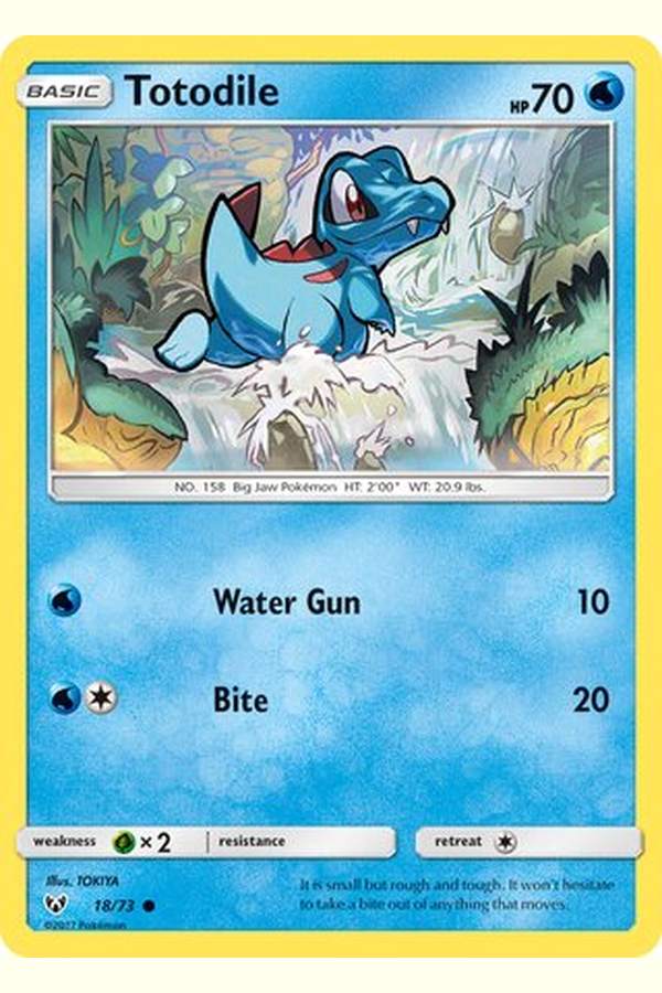 18/73 Totodile - Common