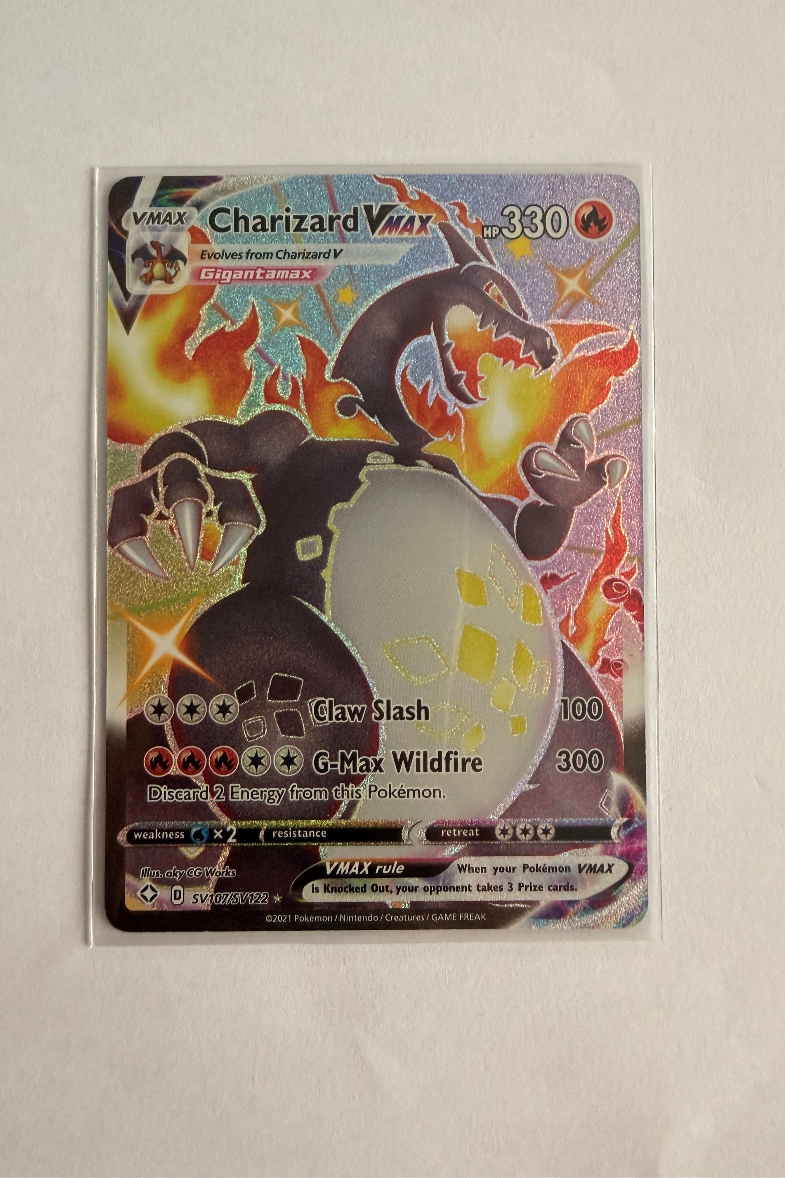 Charizard VMAX SV107/SV122 Shining Fates NM