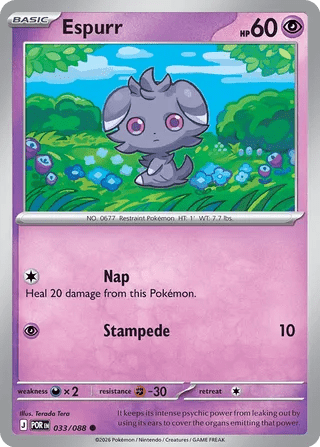 033/088 Espurr - Common