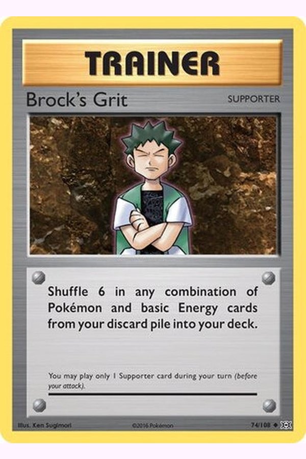 074/108 Brock's Grit - Uncommon