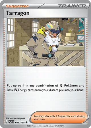 085/088 Tarragon - Uncommon Reverse Holo