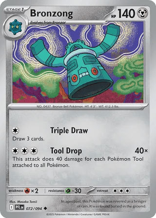 072/094 Bronzong - Uncommon