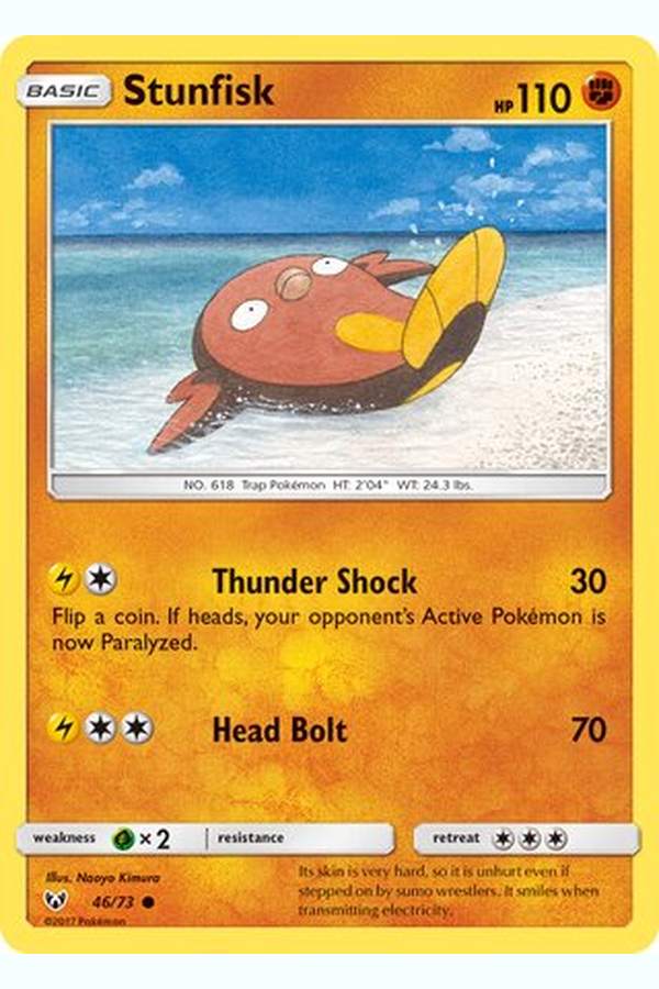 46/73 Stunfisk - Common Reverse Holo