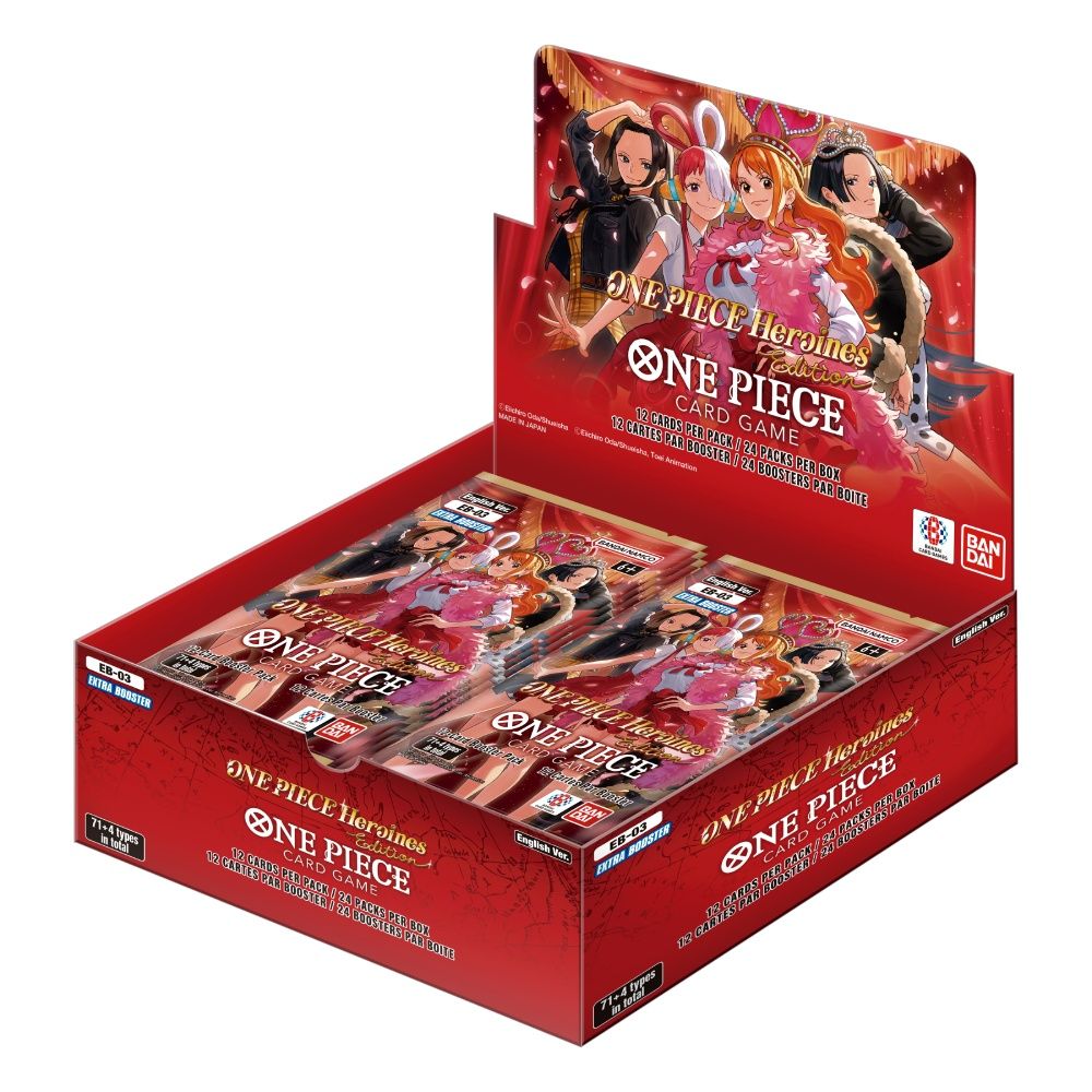One Piece Card Game Extra Booster Box EB-03 Heroines Edition
