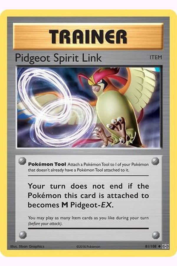 081/108 Pidgeot Spirit Link - Uncommon