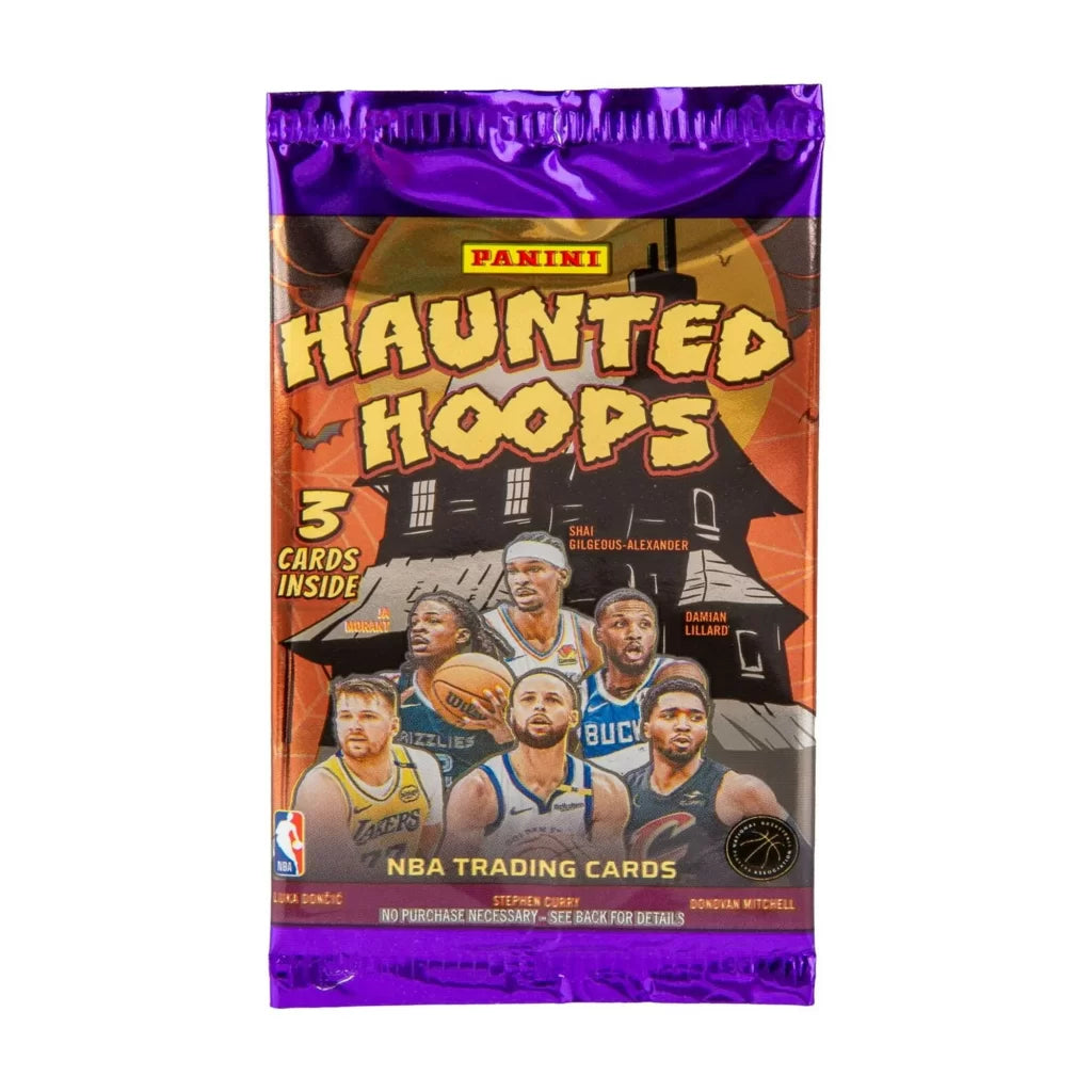 2024-25 Panini NBA Hoops Basketball Haunted Hoops Booster Bundle