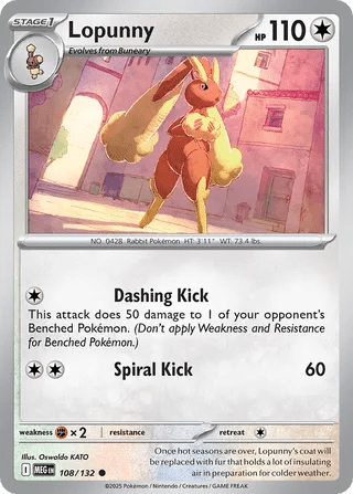 108/132 Lopunny - Common