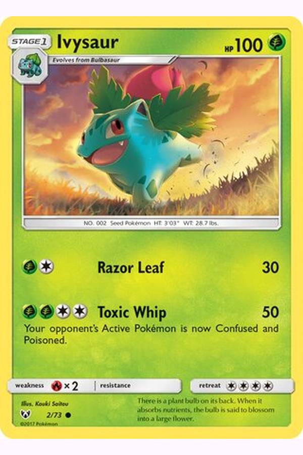 02/73 Ivysaur - Common