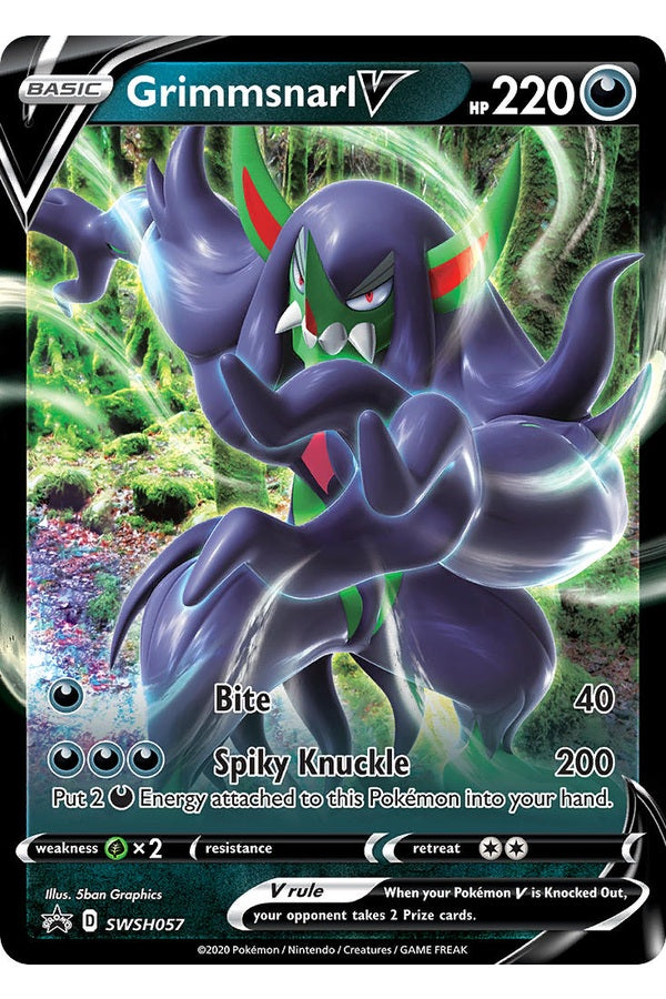 SWSH057 Grimmsnarl V - Promo