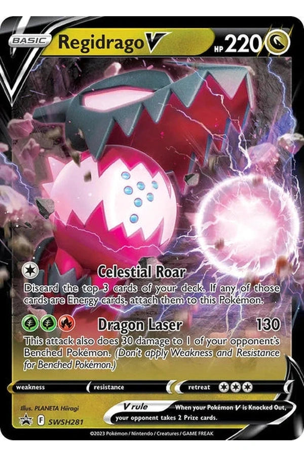 SWSH281 Regidrago V · Sword & Shield Promos