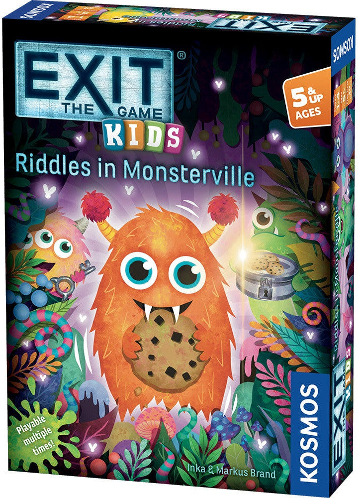 Exit The Game: Kids Riddles in Monsterville