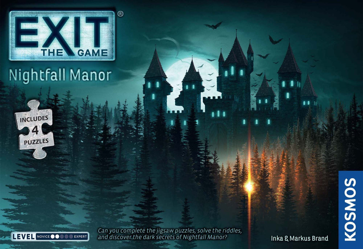 Exit The Game: Nightfall Manor PUZZLE (Jigsaw Puzzle and Game)