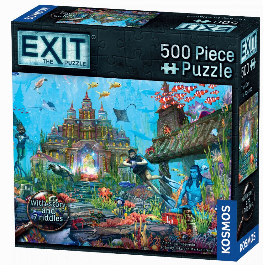 Exit The Game: The Key to Atlantis (Game and Puzzle)