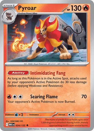 024/132 Pyroar - Uncommon