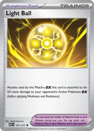 191/217 Light Ball - Uncommon