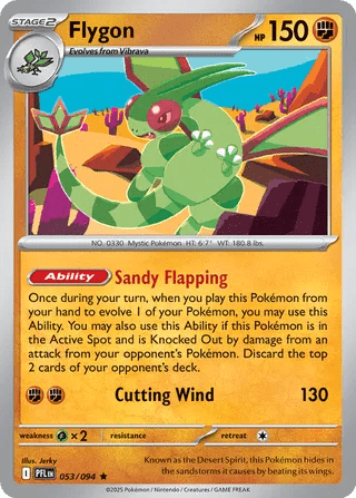 053/094 Flygon - Rare Holo