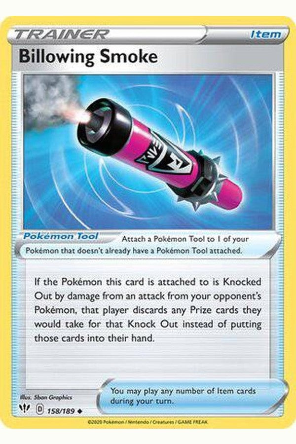 158/189 Billowing Smoke - Uncommon - Collectible Madness