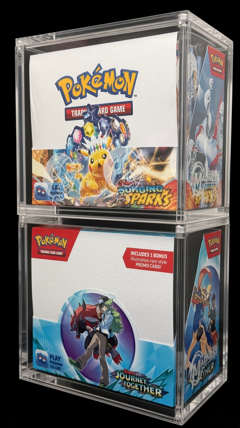MADGuard Booster Box Acrylic Case | Magnetic Lid & Stackable