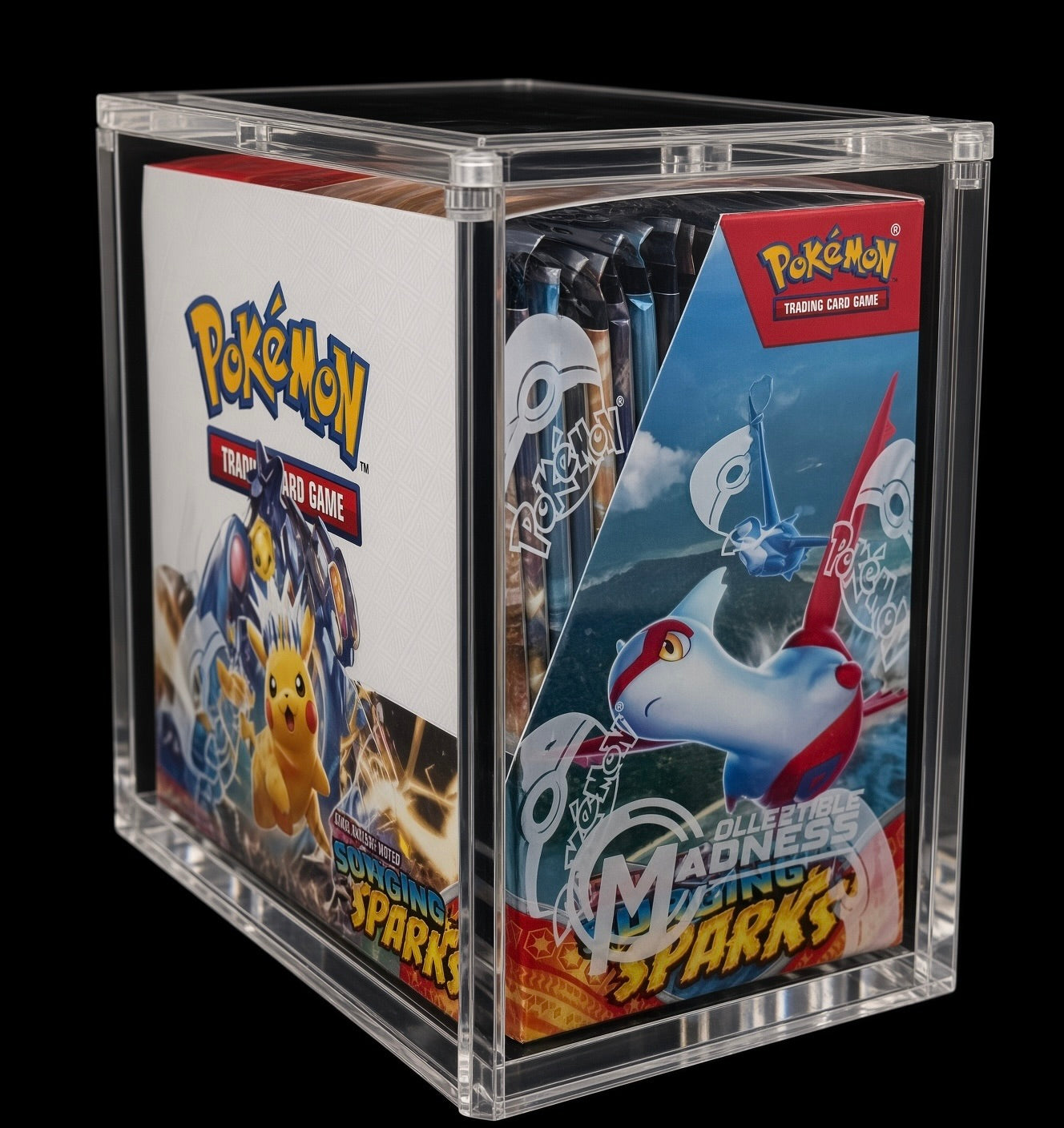 MADGuard Booster Box Acrylic Case | Magnetic Lid & Stackable