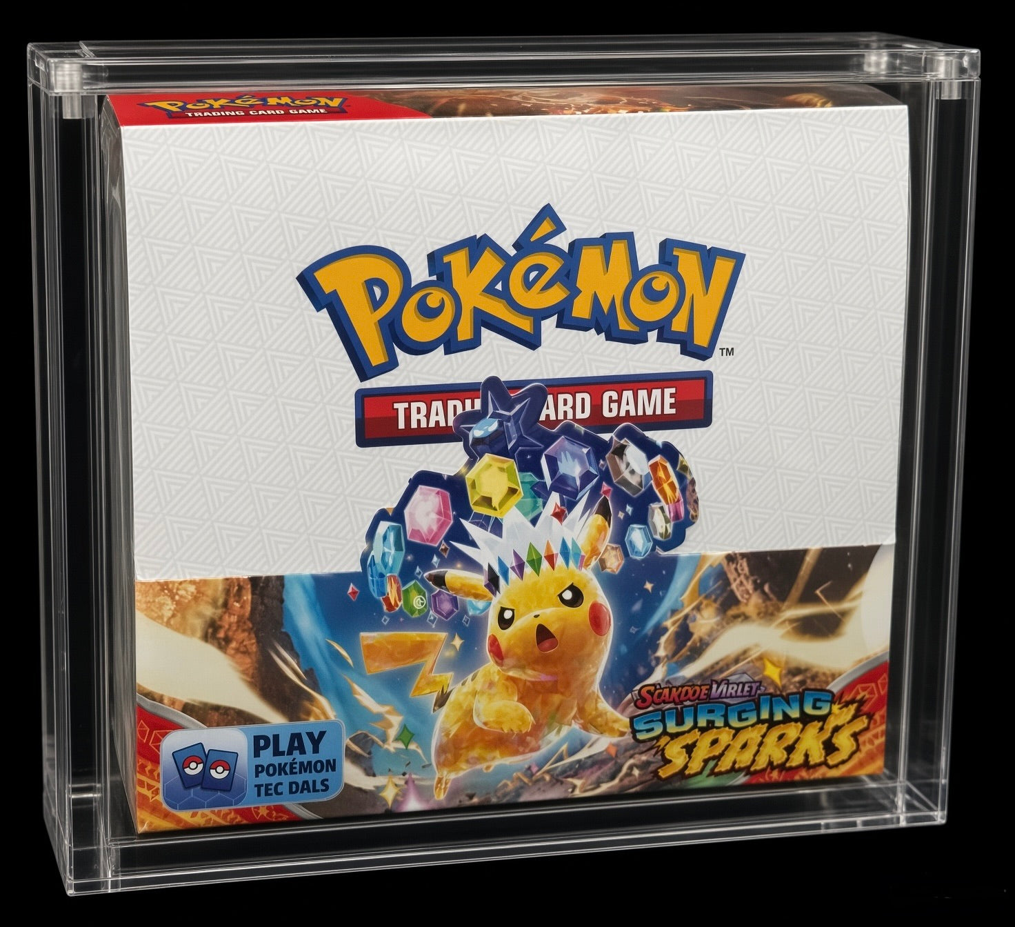 MADGuard Booster Box Acrylic Case | Magnetic Lid & Stackable