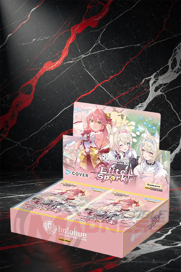 hololive OFFICIAL CARD GAME hBP03e Elite Spark - Booster Box