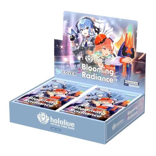 hololive OFFICIAL CARD GAME hBP01e Blooming Radiance - Booster Box