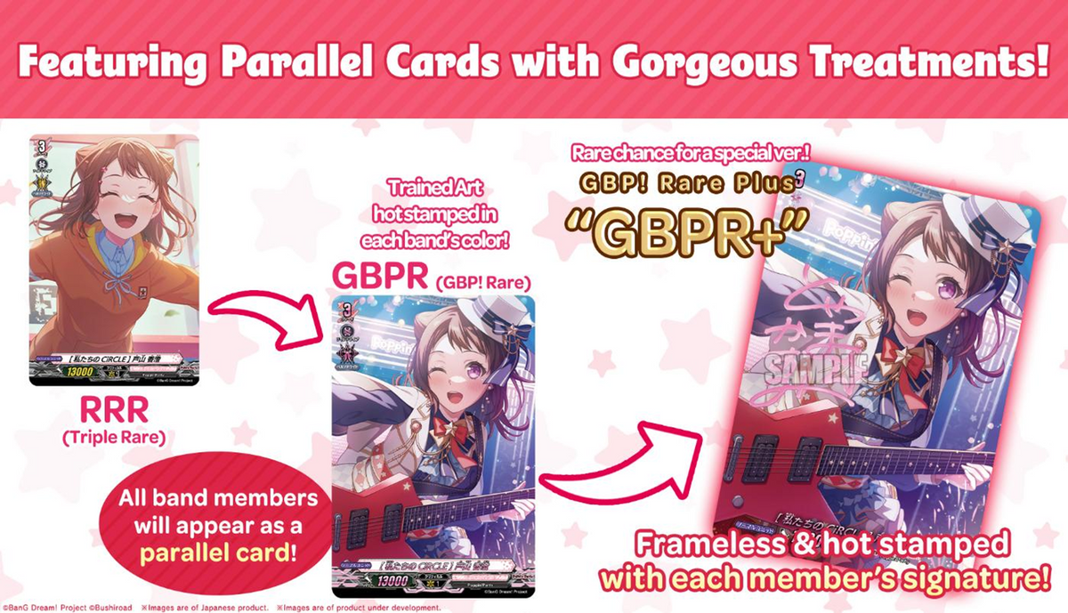 Vanguard DZ-TBP01 BanG Dream! Girls Band Party! - Title Booster Box