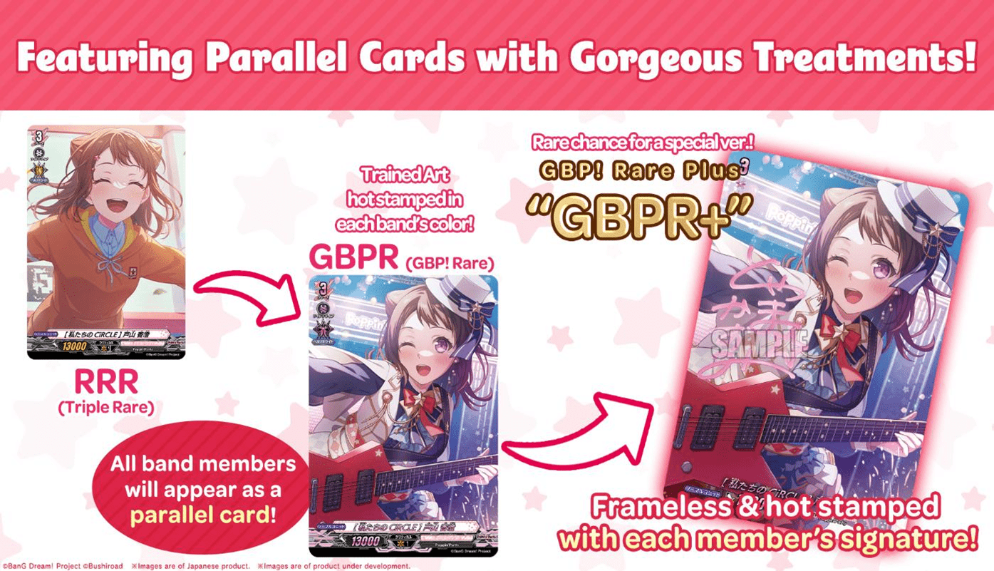 Vanguard DZ-TBP01 BanG Dream! Girls Band Party! - Title Booster Box