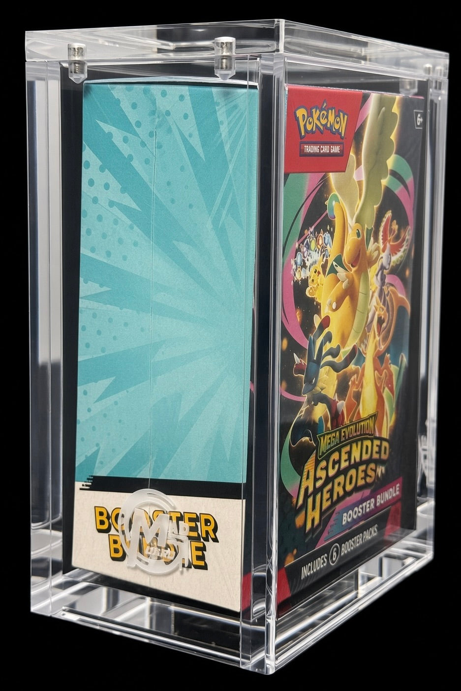 MADGuard Booster Bundle Acrylic Case | Magnetic Lid & Stackable | Tall