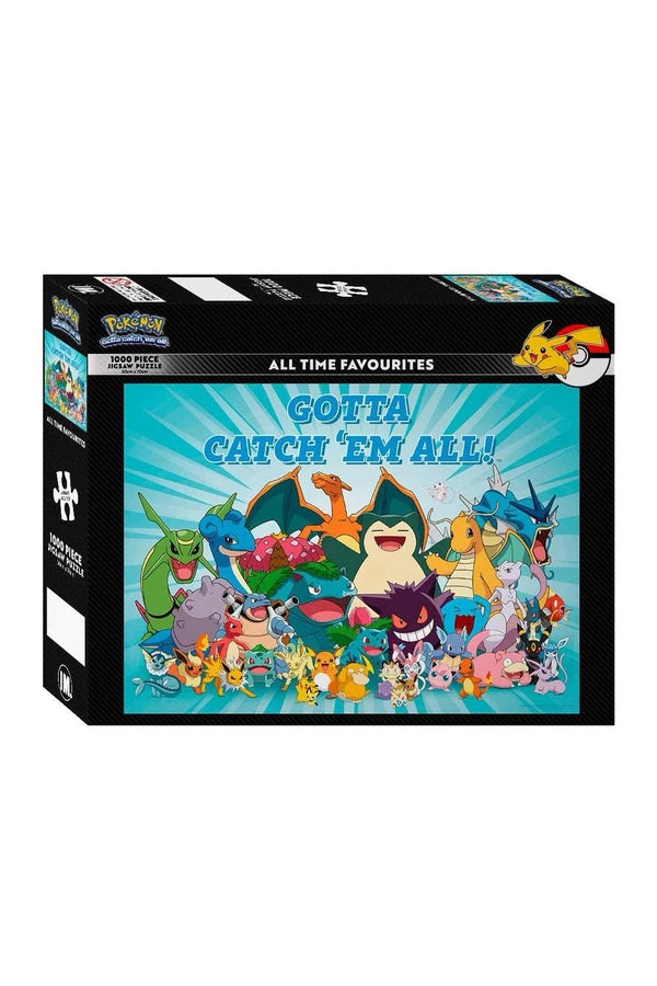 Impact Pokemon All Time Favourites 1000 Piece Jigsaw Puzzle